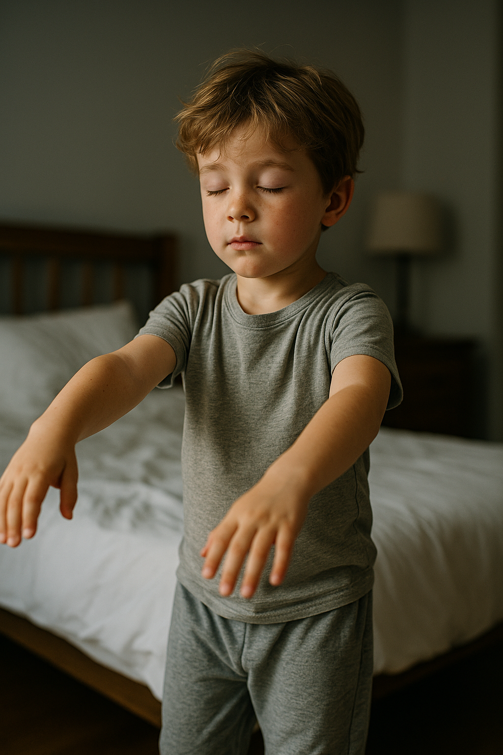 Schlafwandeln bei Kindern. Was Eltern wissen sollten.