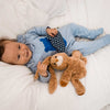 Baby romper boy in light blue 