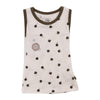 Children's undershirt tank top in white