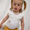 Children's undershirt tank top in white