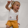 Children's undershirt tank top in white