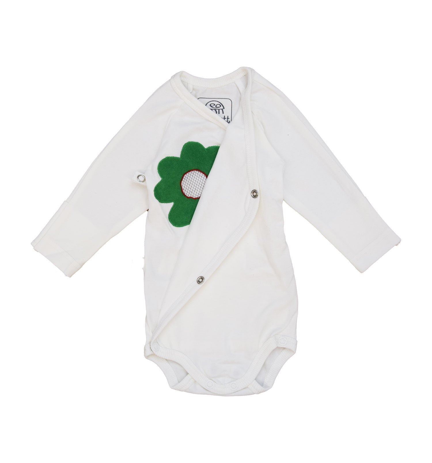 Wickelbody in weiss, weich, bequem & kompatibel mit MARY by sticklett