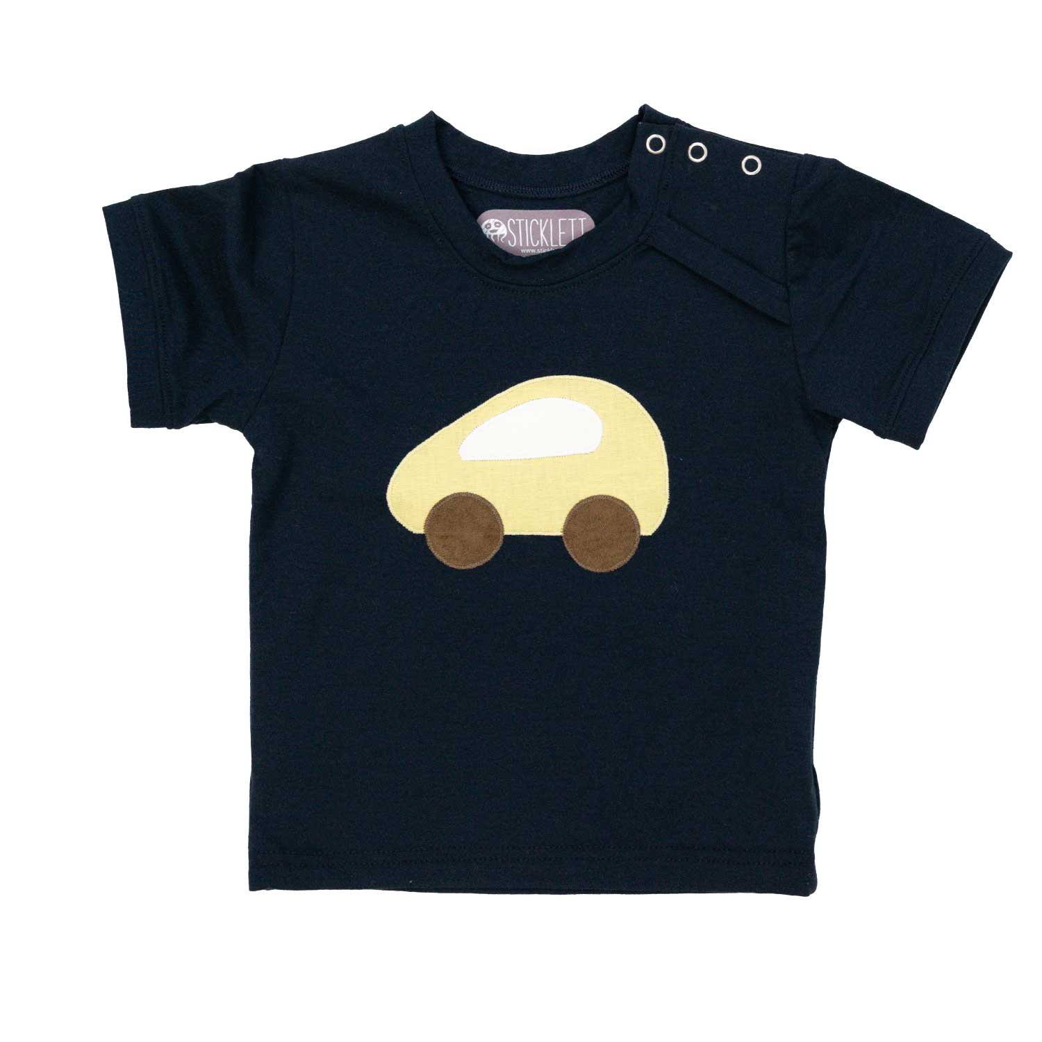 Baby T-Shirt short sleeve navy