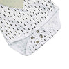 Baby Body mit Teddy-Bär Kurzarm Envelope 6-12 Monate | sticklett Online Store.