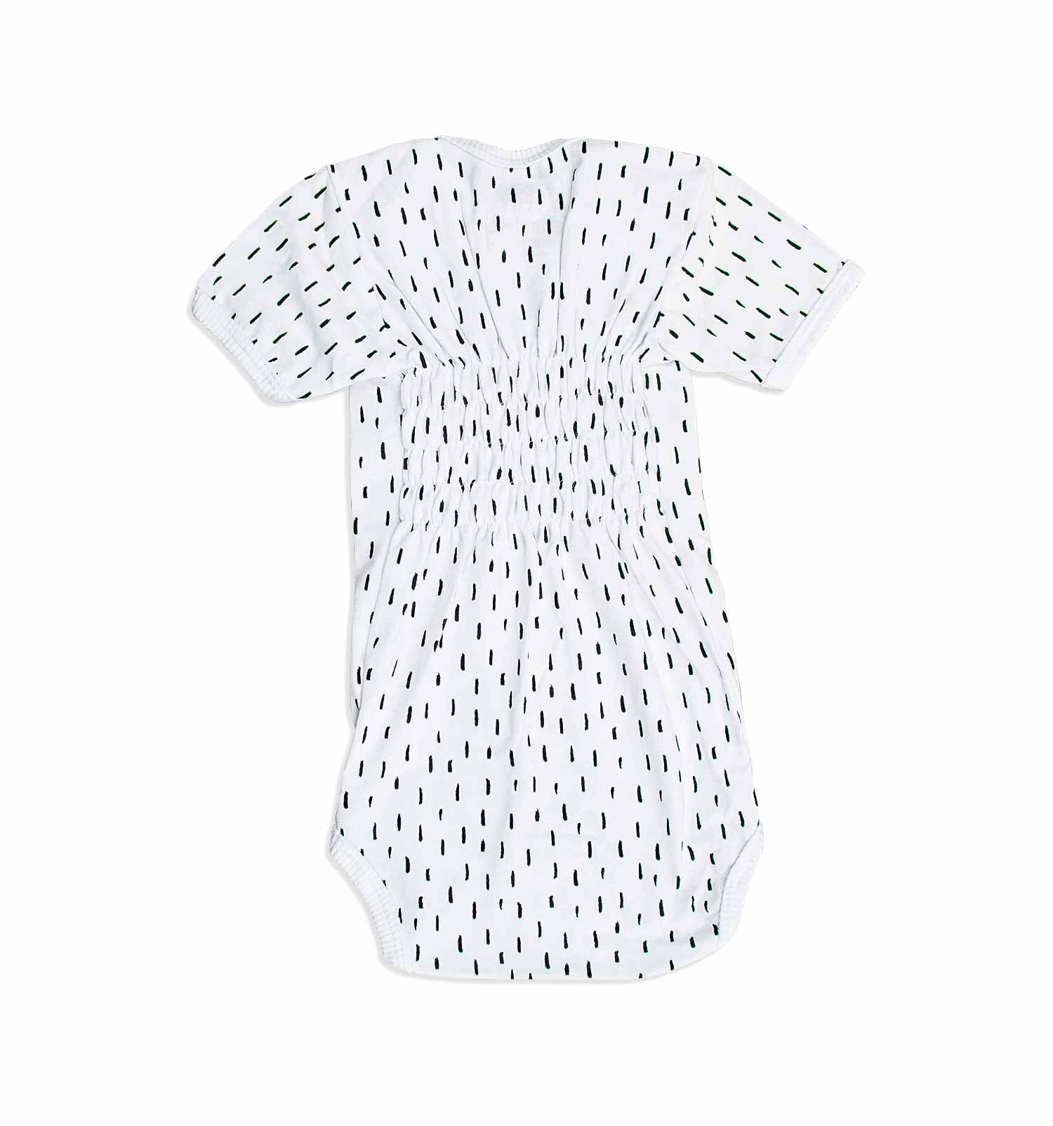 Baby Body mit Teddy-Bär Kurzarm Envelope 6-12 Monate | sticklett Online Store.