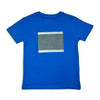 T-shirt short sleeve in blue tones with street