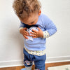 Baby Sweater in light blue 
